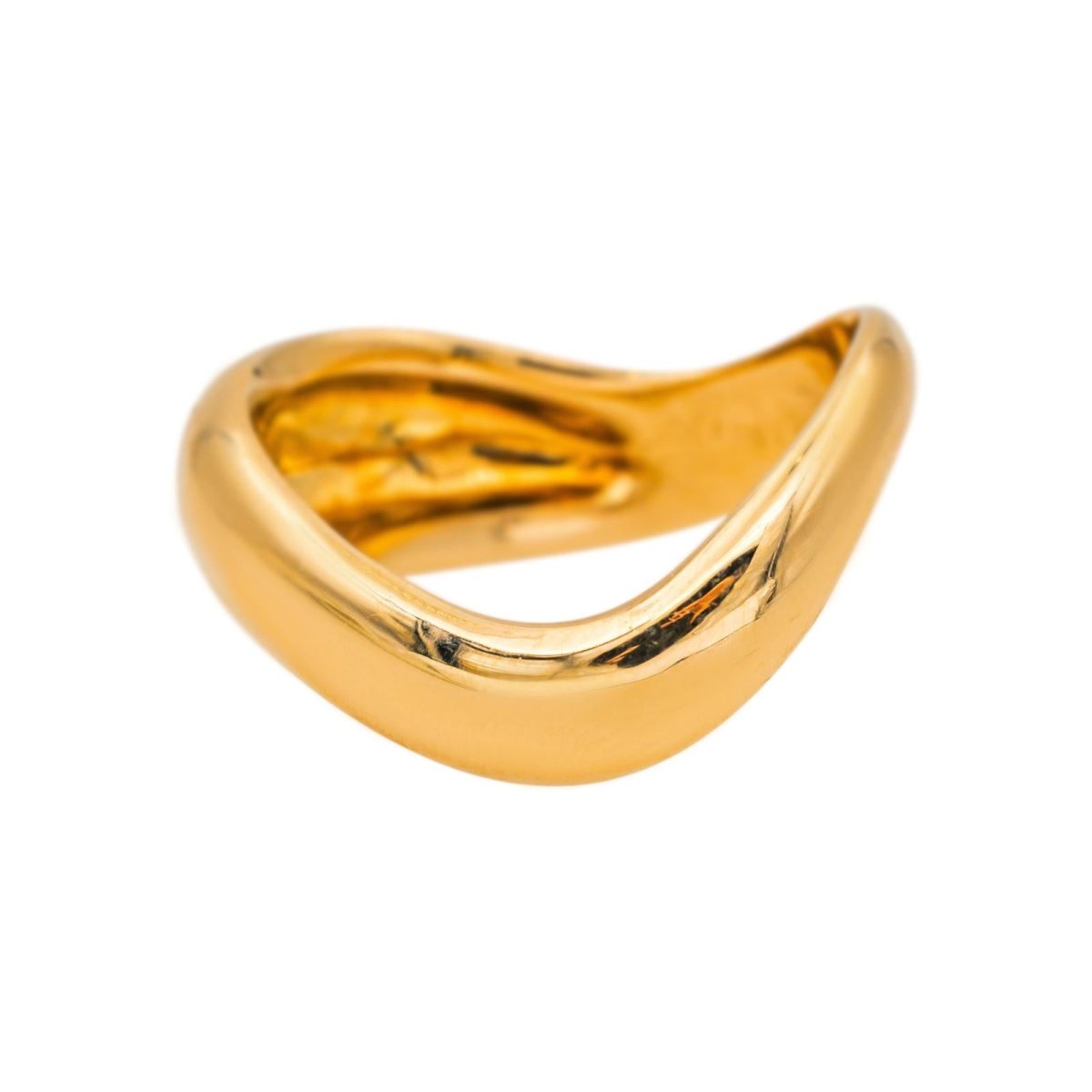 Bague FRED "Mouvementé" en or jaune - Castafiore