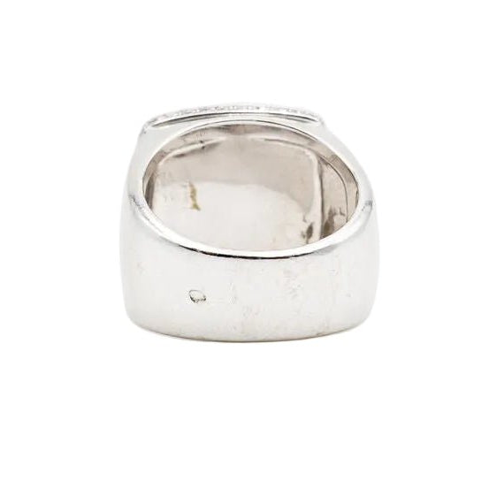 Bague FRED "Pain de sucre" en or blanc, tourmaline rose et diamants - Castafiore