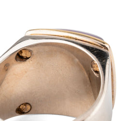 Bague FRED "Pain de sucre" en or jaune, or blanc et améthyste - Castafiore