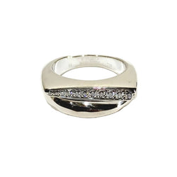 Bague FRED "Success" en or blanc et diamants - Castafiore