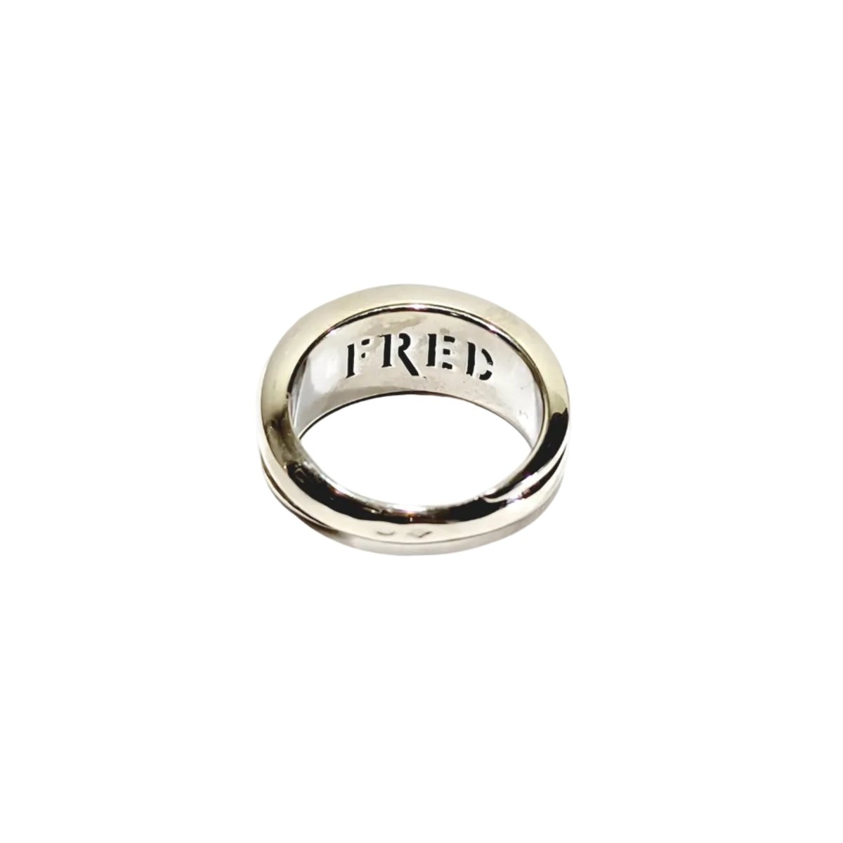 Bague FRED "Success" en or blanc et diamants - Castafiore