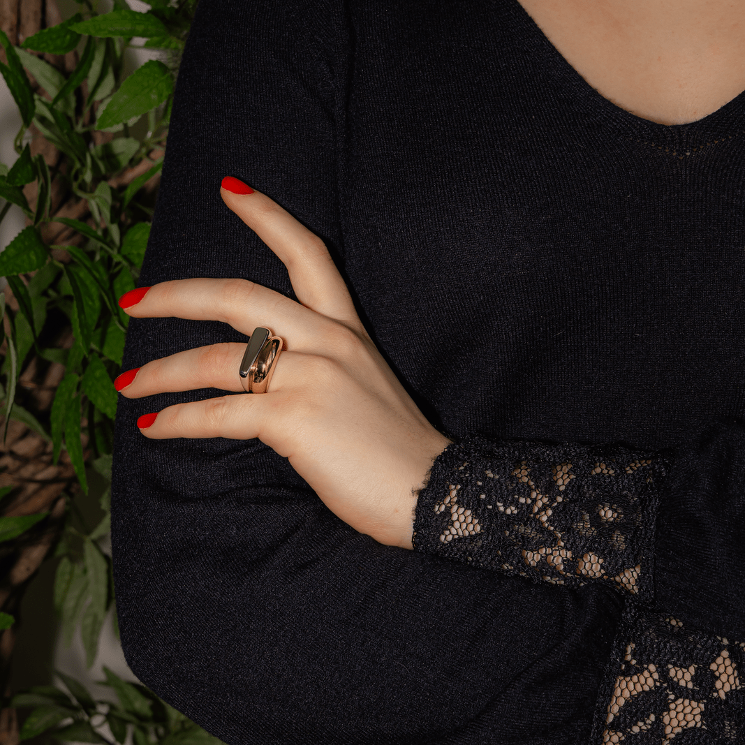 Bague FRED "Success" en or jaune et or blanc - Castafiore