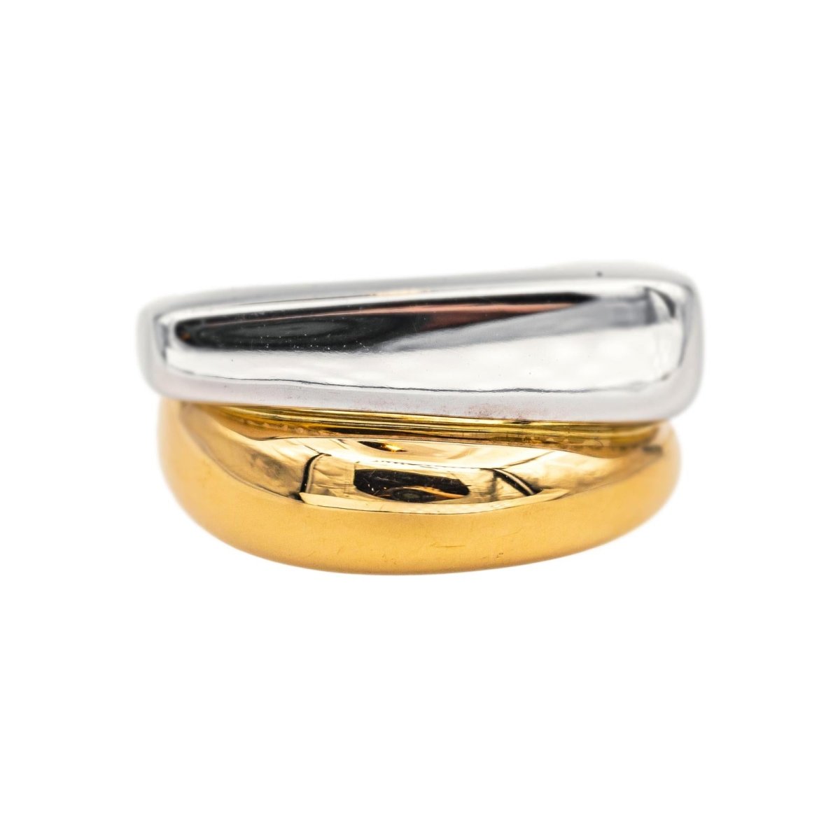 Bague FRED "Success" en or jaune et or blanc - Castafiore
