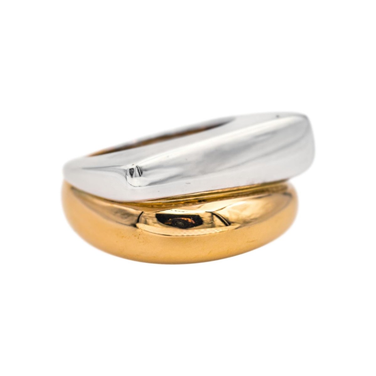 Bague FRED "Success" en or jaune et or blanc - Castafiore