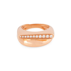 Bague FRED "Success" en or rose et diamants - Castafiore