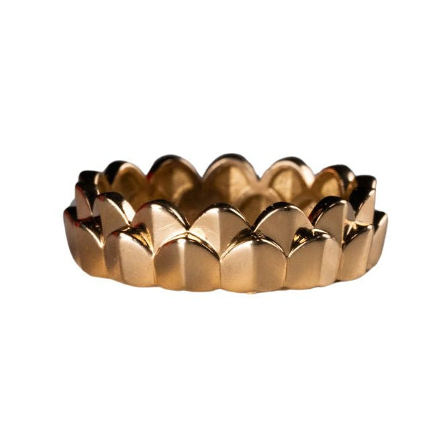 Bague FRED "Une île d'or" en or jaune - Castafiore