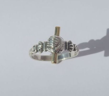 Bague Gage de Fidélité Arthus Bertrand en or et argent - Castafiore