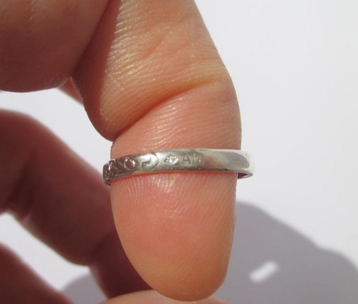 Bague Gage de Fidélité Arthus Bertrand en or et argent - Castafiore