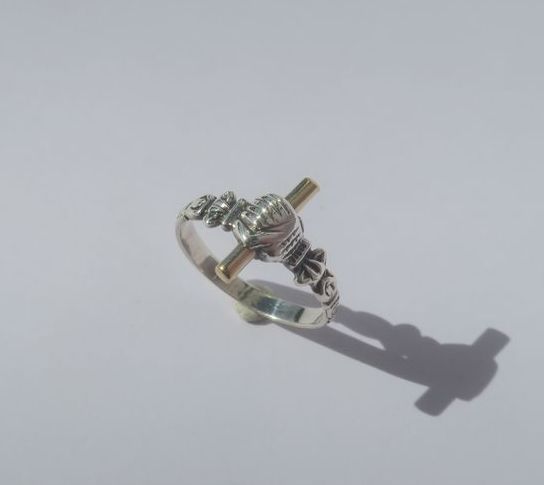 Bague Gage de Fidélité Arthus Bertrand en or et argent - Castafiore