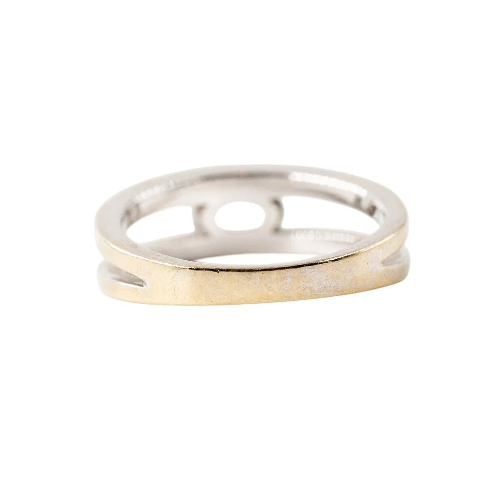 Bague GEMMYO "Cassandra" en or blanc, aigue-marine et diamants - Castafiore
