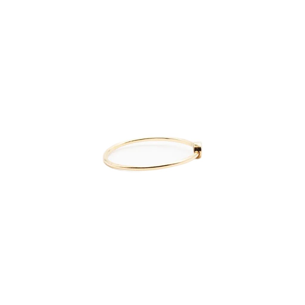 Bague GINETTE NY en or jaune et diamant - Castafiore