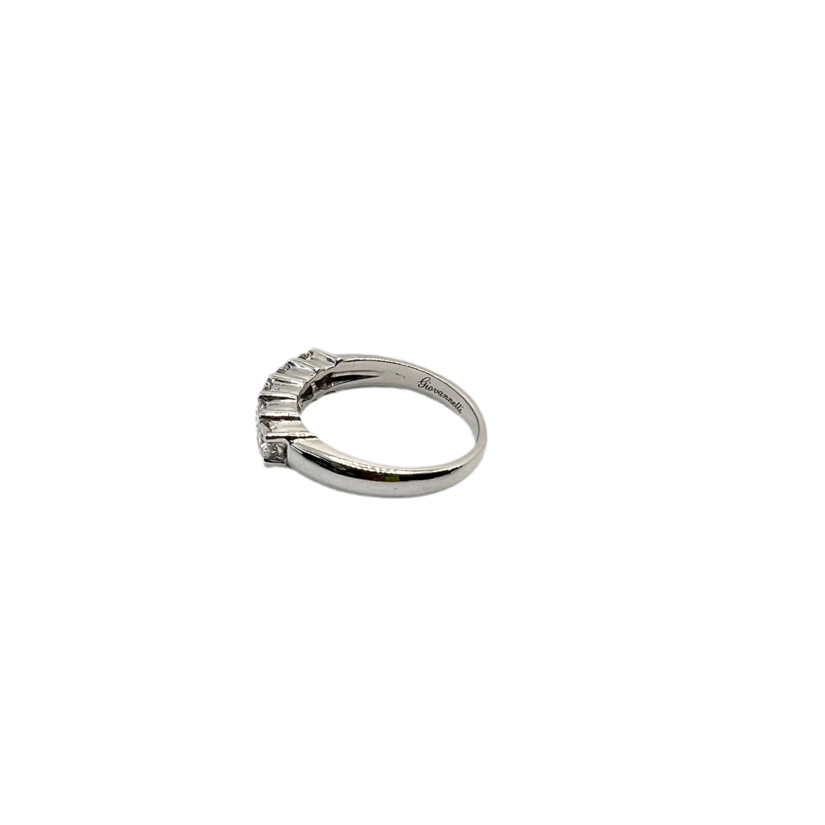 Bague GIOVANNETTI en or blanc et diamants - Castafiore