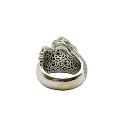 Bague GOUBLE' PARIS en or blanc, tsavorites et diamants - Castafiore