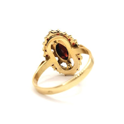 Bague grenats vintage - Castafiore