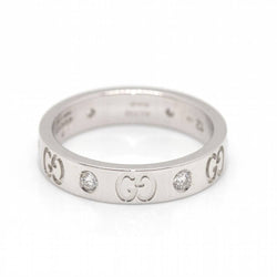 Bague GUCCI avec diamants et or blanc - Castafiore