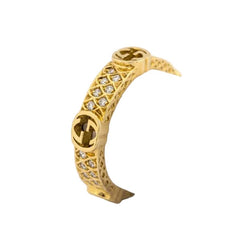 Bague GUCCI en or jaune et diamants - Castafiore
