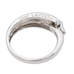 Bague GUY LAROCHE en or blanc - Castafiore