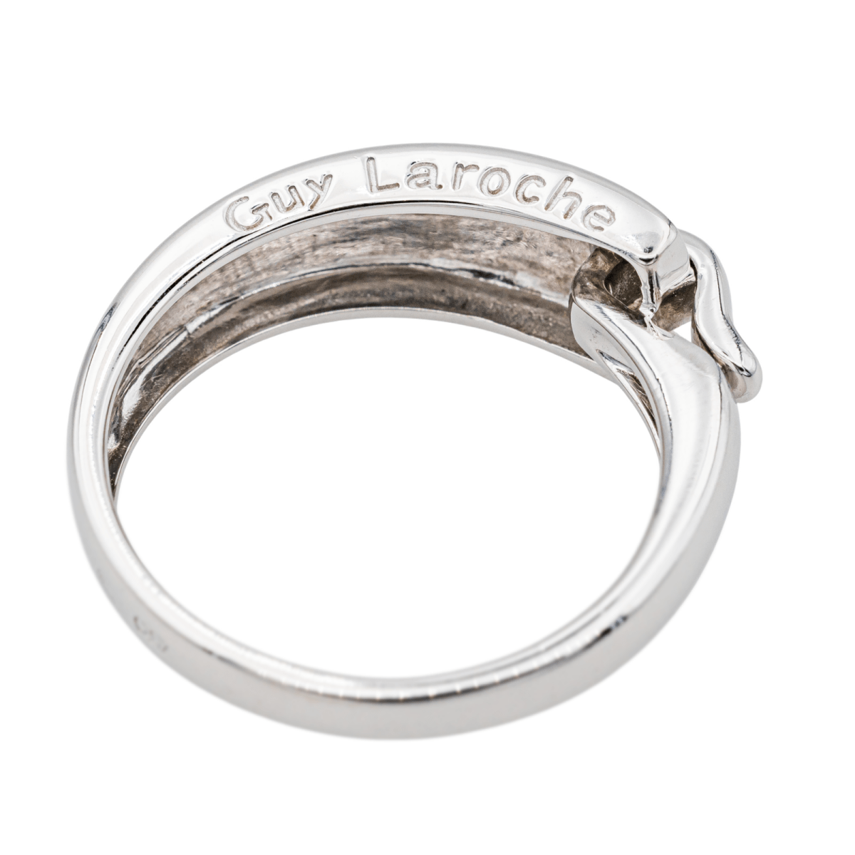 Bague GUY LAROCHE en or blanc - Castafiore
