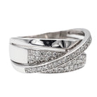 Bague GUY LAROCHE en Or blanc et Diamant - Castafiore