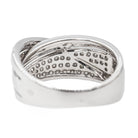 Bague GUY LAROCHE en Or blanc et Diamant - Castafiore