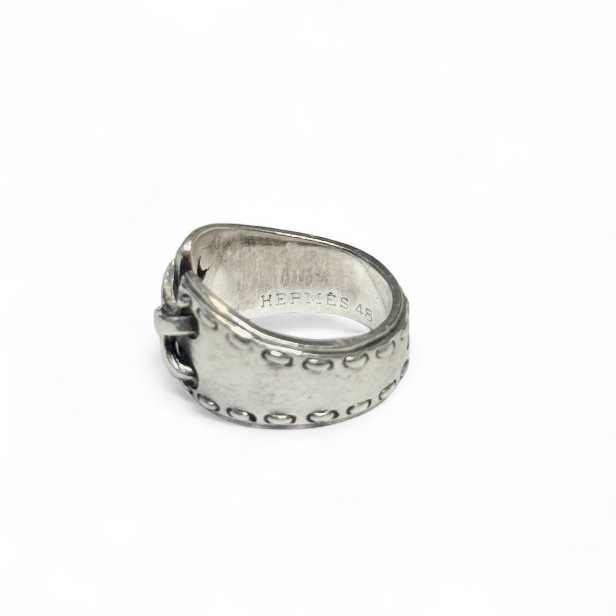 Bague Hermès argent - Castafiore