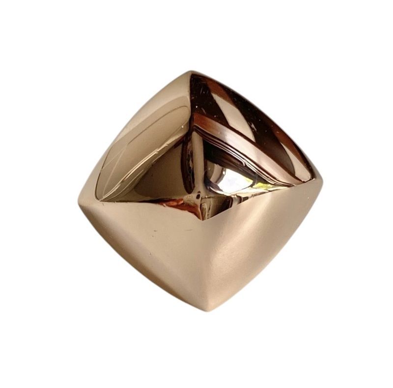 Bague HERMÈS "Collier de chien rock" en or rose 18k - Castafiore