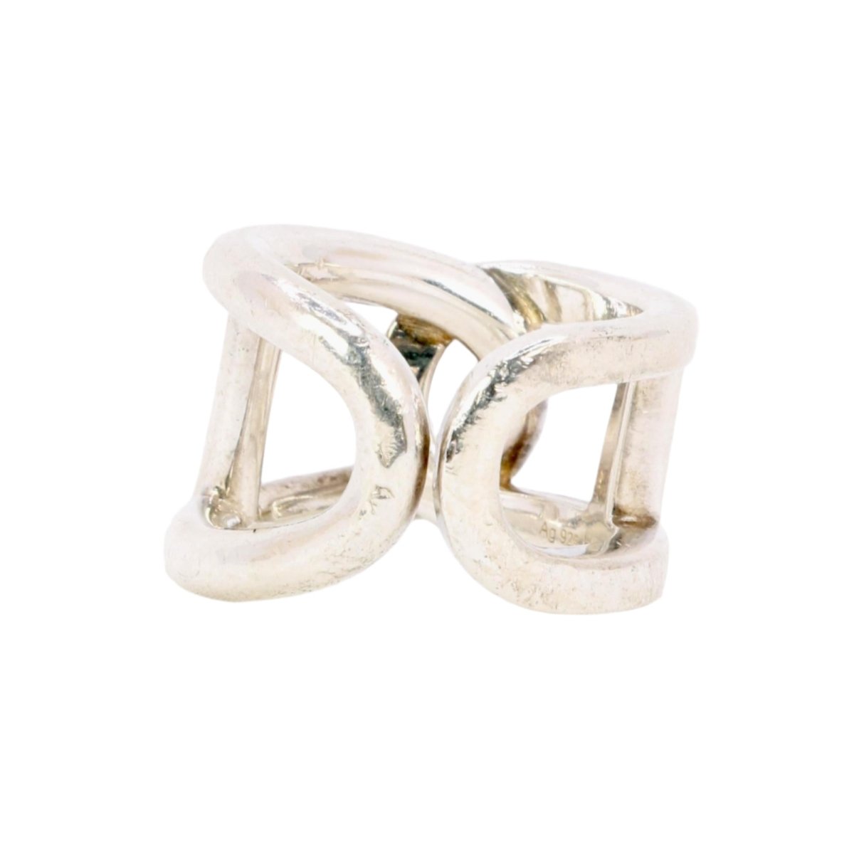 Bague Hermès Cythère en argent - Castafiore