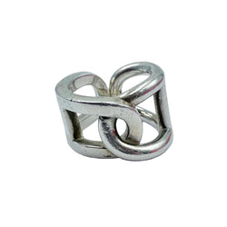 Bague HERMÈS "Cythère" en argent - Castafiore
