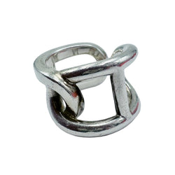 Bague HERMÈS "Cythère" en argent - Castafiore