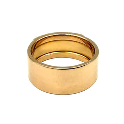 Bague HERMÈS "Kelly" en or rose et diamants - Castafiore