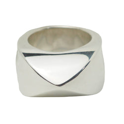 Bague HERMÈS "Palmyre" en argent - Castafiore