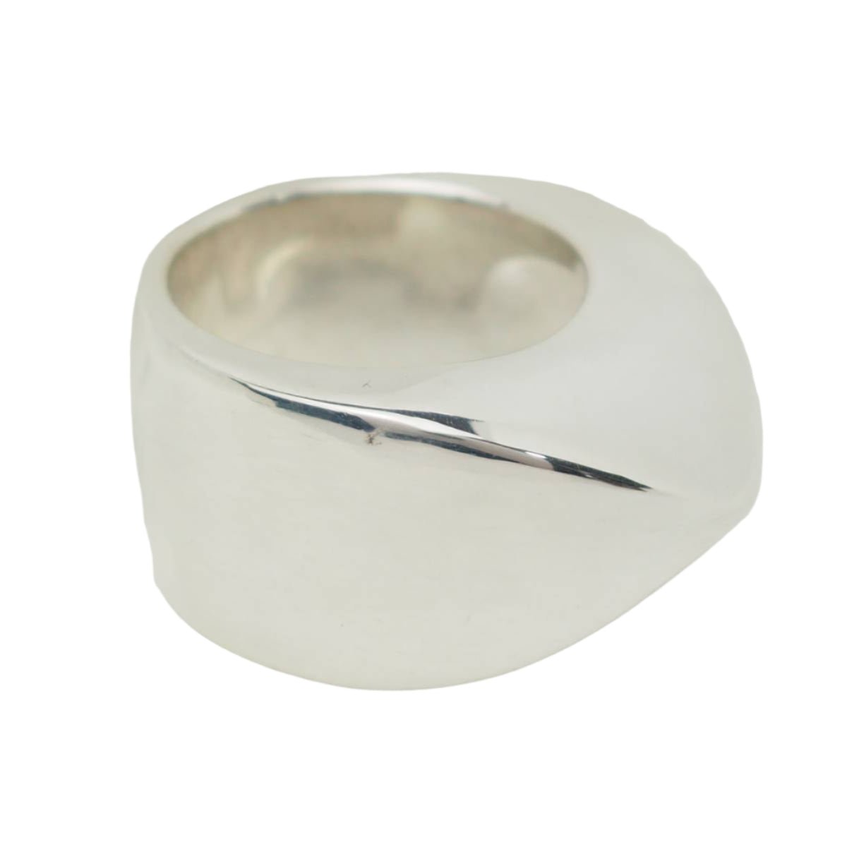 Bague HERMÈS "Palmyre" en argent - Castafiore