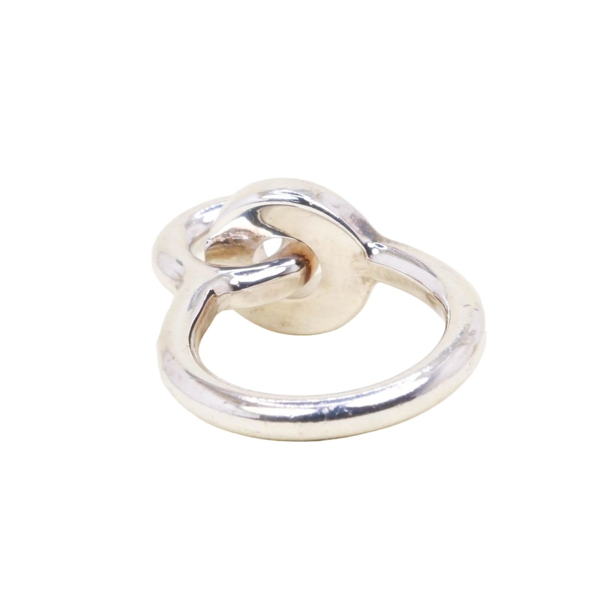 Bague HERMÈS "Voltige" en argent - Castafiore