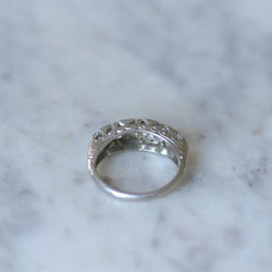 Bague Jarretière Diamants - Castafiore