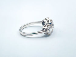 Bague Jarretière Diamants - Castafiore