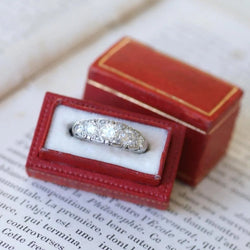 Bague Jarretière Diamants - Castafiore