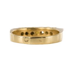 Bague Jarretière en or jaune et diamants - Castafiore