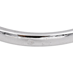 Bague Jarretière en platine et diamant - Castafiore