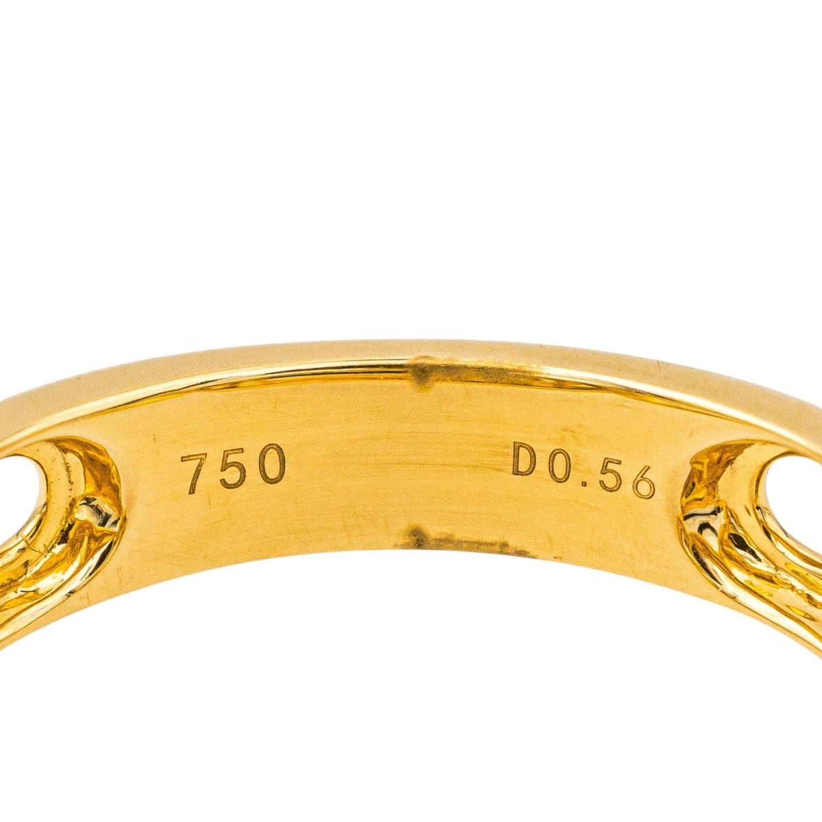 Bague Jarretière MESSIKA "Move" en or jaune et diamants - Castafiore