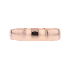 Bague jonc bombé en or rose - Castafiore