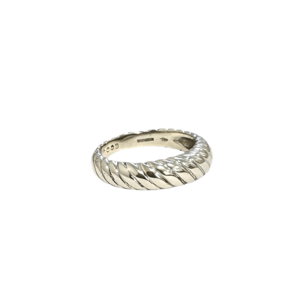 Bague Jonc BOUCHERON en or blanc - Castafiore