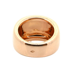 Ring 18k gold bezel signed Cartier