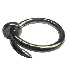 Bague Jonc CARTIER "Juste un clou" en or blanc - Castafiore