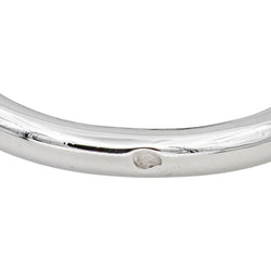 Bague Jonc CARTIER "Juste un Clou" en or blanc et diamants - Castafiore