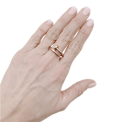 Bague Jonc CARTIER "Juste un Clou" en or rose - Castafiore