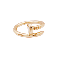Bague Jonc CARTIER "Juste un Clou" en or rose - Castafiore