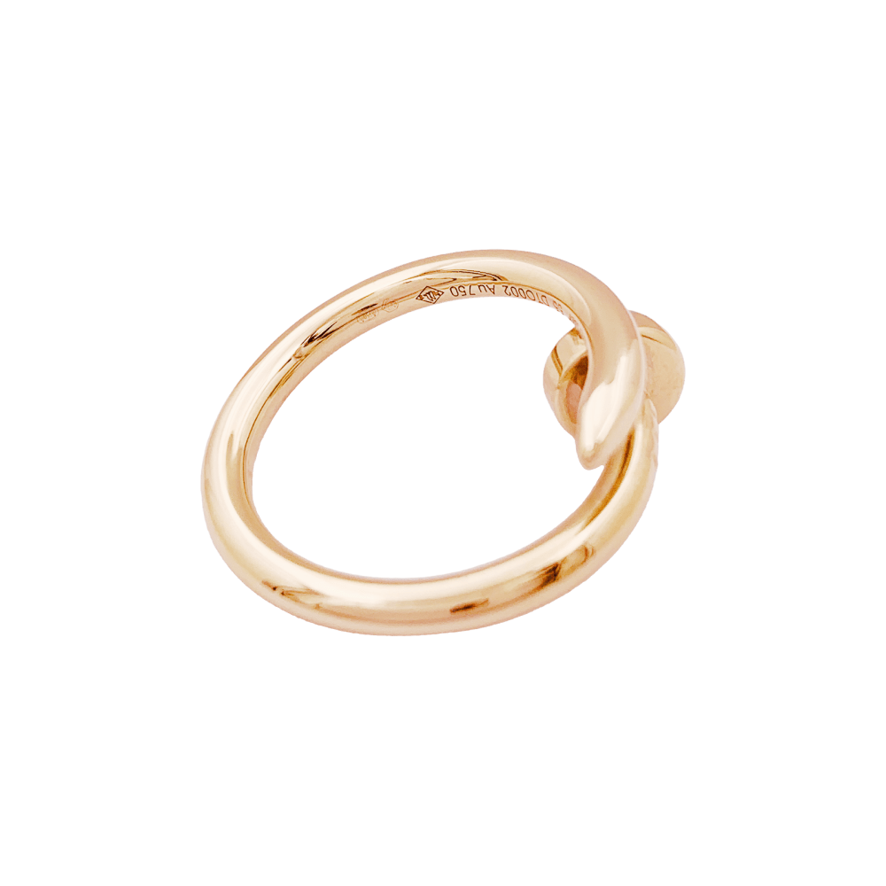Bague Jonc CARTIER "Juste un Clou" en or rose - Castafiore