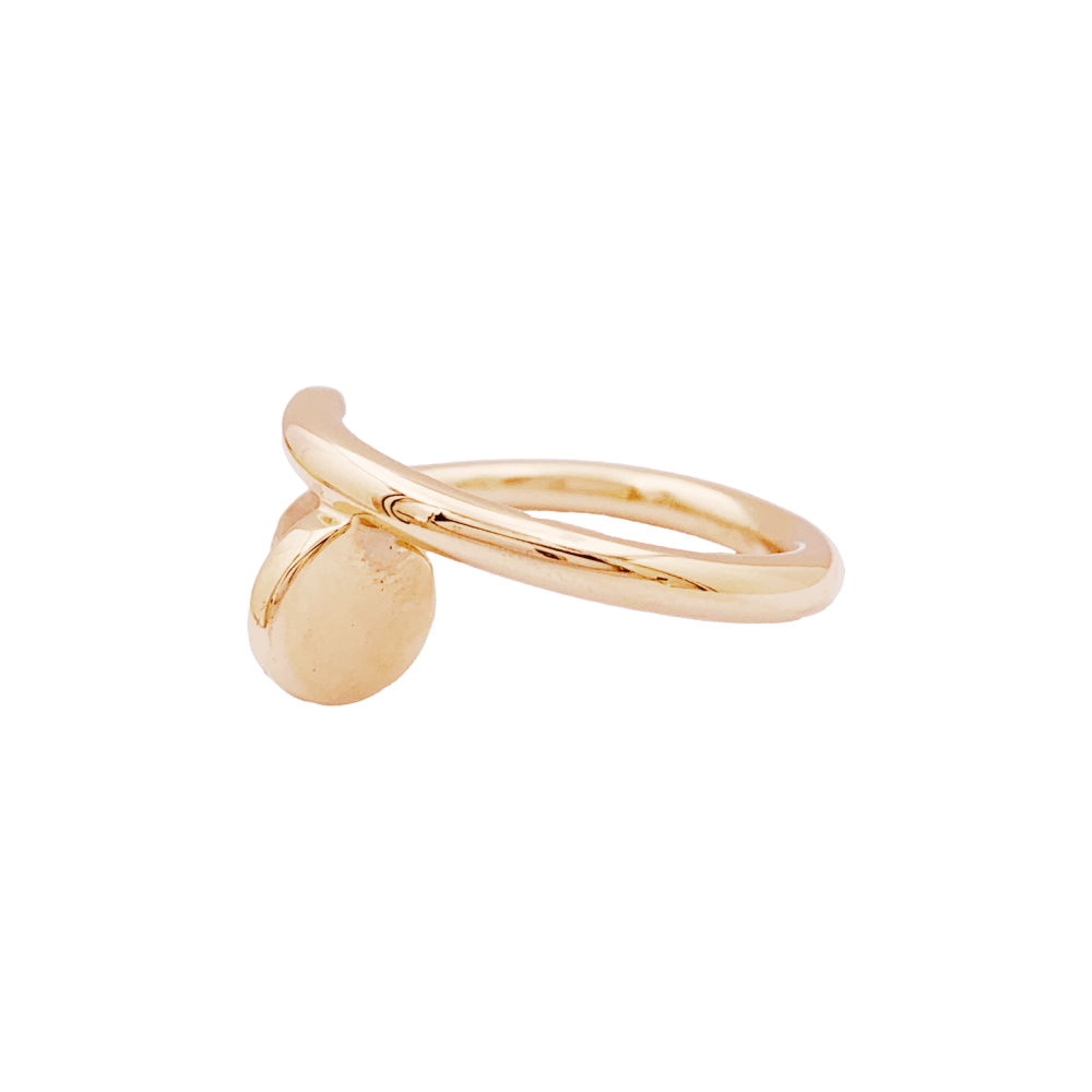 Bague Jonc CARTIER "Juste un Clou" en or rose - Castafiore