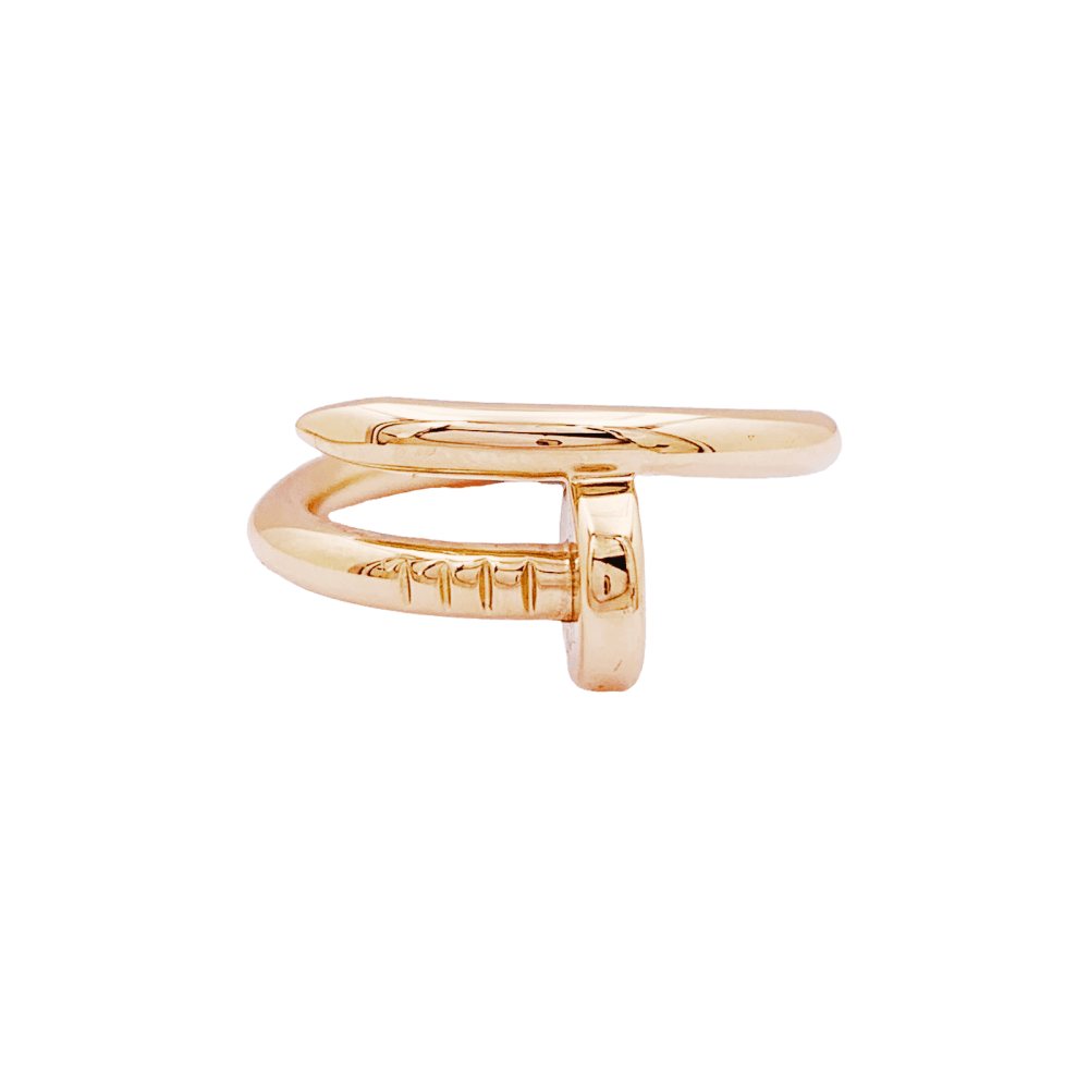Bague Jonc CARTIER "Juste un Clou" en or rose - Castafiore