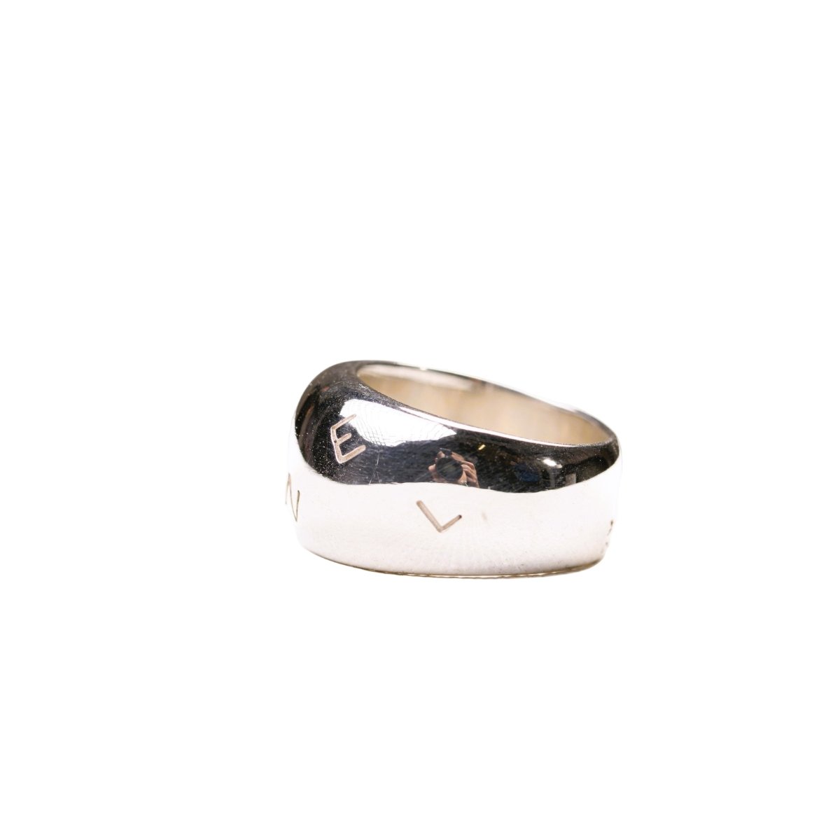 Bague Jonc CHANEL en argent - Castafiore